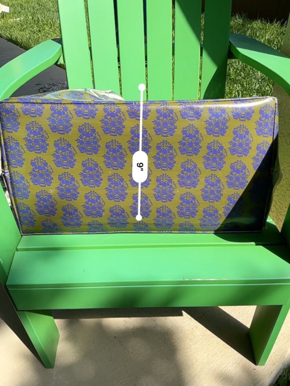 ✨ Consuela Tote Bag – Olive & Blue Floral Print | Large Carryall ✨ - Picture 6 of 7